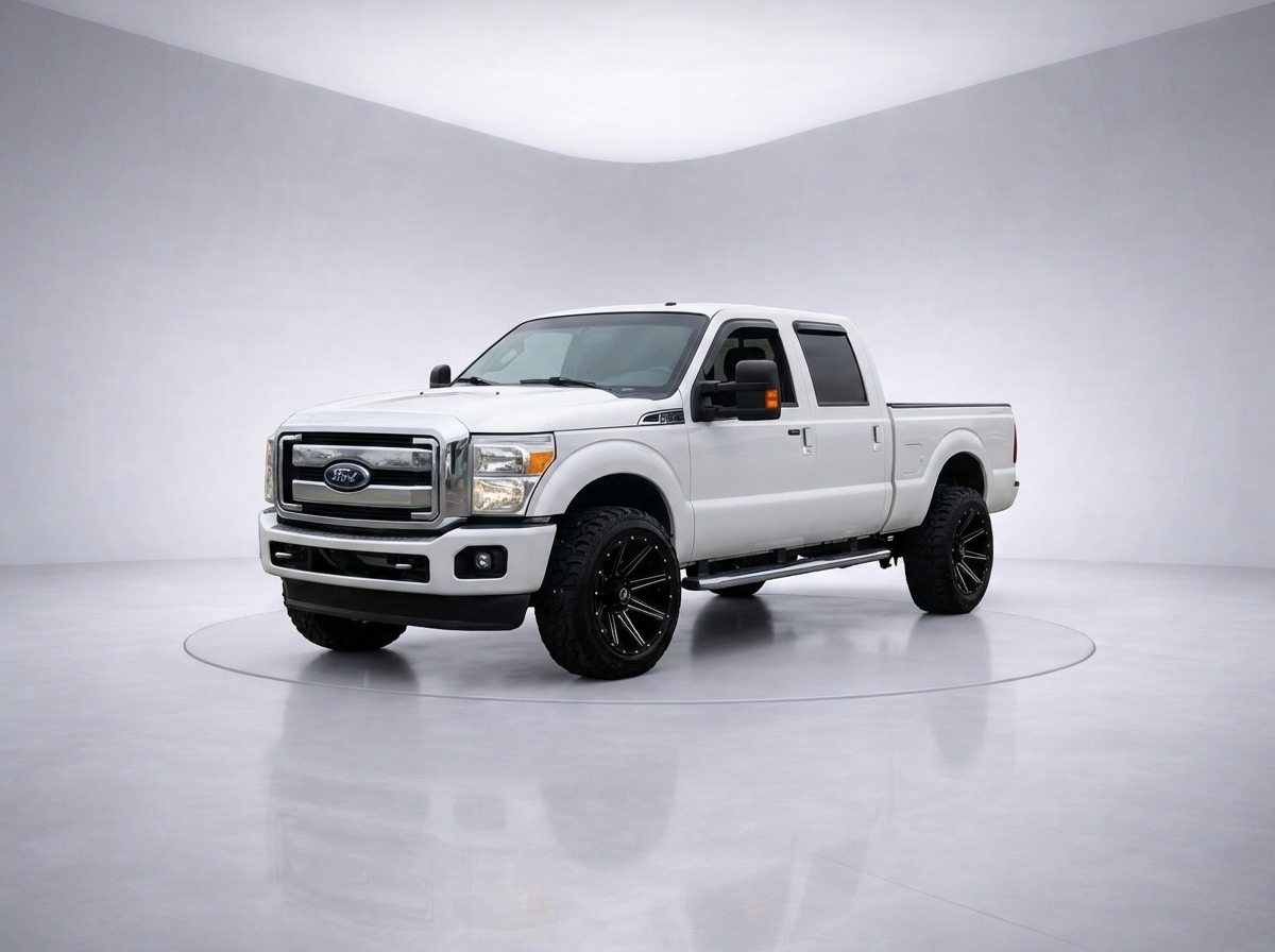 2015 Ford F350 Lariat SRW 4X4 Crew Cab 8 Ft Box