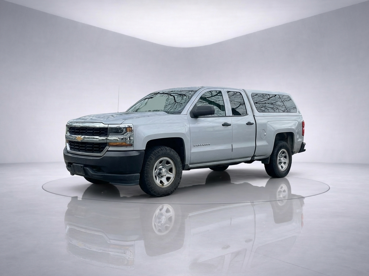 2017 Chevrolet Silverado 1500 WT 4x4 Double Cab 6.6 ft. box